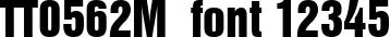 Dynamic TT0562M  Font Preview https://safirsoft.com