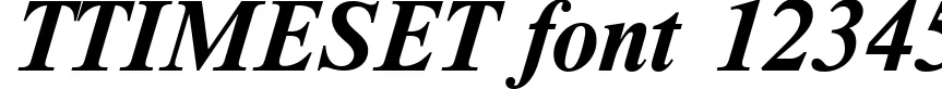 Dynamic TTIMESET Font Preview https://safirsoft.com