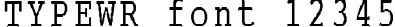 Dynamic TYPEWR Font Preview https://safirsoft.com