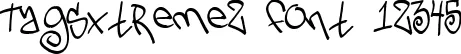 Dynamic TagsXtreme2 Font Preview https://safirsoft.com