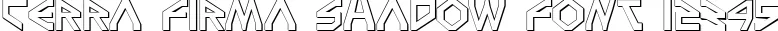 Dynamic Terra Firma Shadow Font Preview https://safirsoft.com