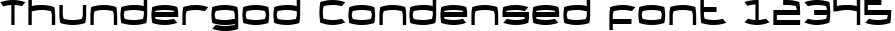Dynamic Thundergod Condensed Font Preview https://safirsoft.com