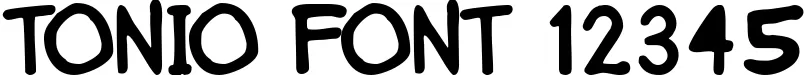 Dynamic Tonio Font Preview https://safirsoft.com