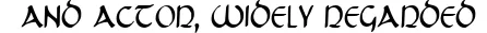 Dynamic Tristram Condensed Font Preview https://safirsoft.com