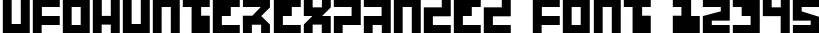 Dynamic UFOHunterExpanded Font Preview https://safirsoft.com
