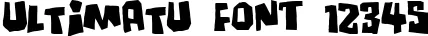 Dynamic ULTIMATU Font Preview https://safirsoft.com