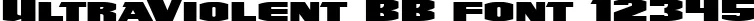 Dynamic UltraViolent BB Font Preview https://safirsoft.com