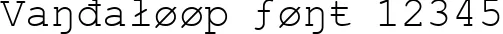 Dynamic Vandaloop Font Preview https://safirsoft.com