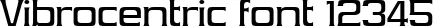Dynamic Vibrocentric Font Preview https://safirsoft.com