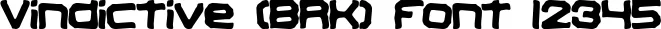 Dynamic Vindictive (BRK) Font Preview https://safirsoft.com