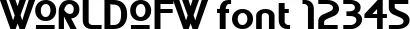 Dynamic WORLDOFW Font Preview https://safirsoft.com