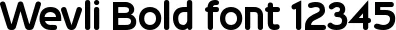 Dynamic Wevli Bold Font Preview https://safirsoft.com