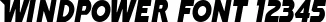 Dynamic Windpower Font Preview https://safirsoft.com