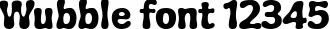 Dynamic Wubble Font Preview https://safirsoft.com