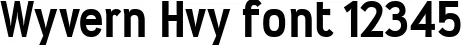 Dynamic Wyvern Hvy Font Preview https://safirsoft.com