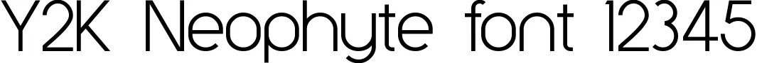 Dynamic Y2K Neophyte Font Preview https://safirsoft.com
