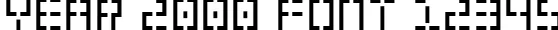 Dynamic Year 2000 Font Preview https://safirsoft.com