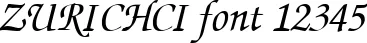 Dynamic ZURICHCI Font Preview https://safirsoft.com