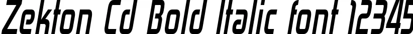 Dynamic Zekton Cd Bold Italic Font Preview https://safirsoft.com