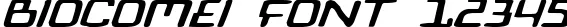 Dynamic biocomei Font Preview https://safirsoft.com