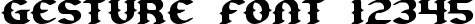 Dynamic gesture Font Preview https://safirsoft.com