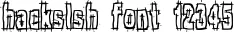 Dynamic hackslsh Font Preview https://safirsoft.com