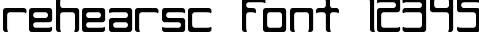 Dynamic rehearsc Font Preview https://safirsoft.com