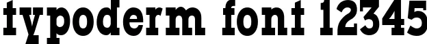 Dynamic typoderm Font Preview https://safirsoft.com