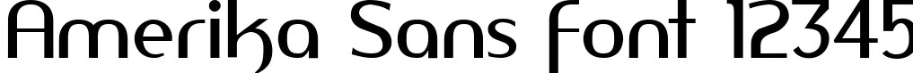 Dynamic Amerika Sans Font Preview https://safirsoft.com