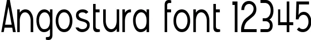 Dynamic Angostura Font Preview https://safirsoft.com