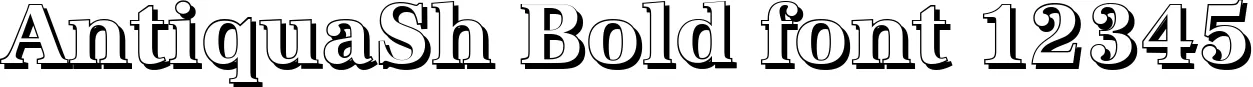 Dynamic AntiquaSh Bold Font Preview https://safirsoft.com