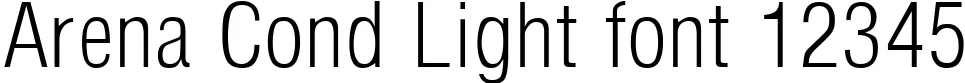 Dynamic Arena Cond Light Font Preview https://safirsoft.com