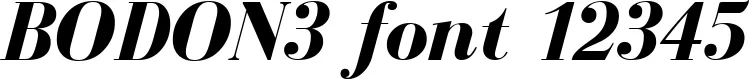 Dynamic BODON3 Font Preview https://safirsoft.com
