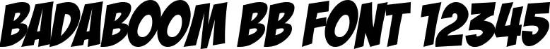 Dynamic BadaBoom BB Font Preview https://safirsoft.com
