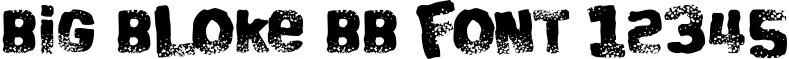 Dynamic Big Bloke BB Font Preview https://safirsoft.com
