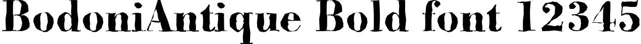 Dynamic BodoniAntique Bold Font Preview https://safirsoft.com