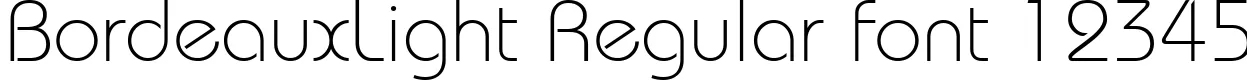 Dynamic BordeauxLight Regular Font Preview https://safirsoft.com