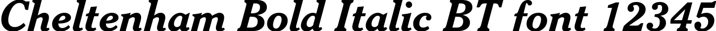 Dynamic Cheltenham Bold Italic BT Font Preview https://safirsoft.com