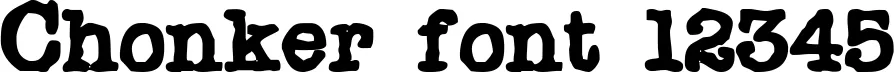 Dynamic Chonker Font Preview https://safirsoft.com