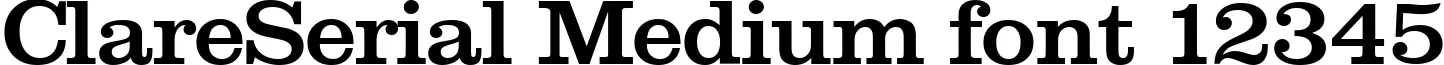 Dynamic ClareSerial Medium Font Preview https://safirsoft.com