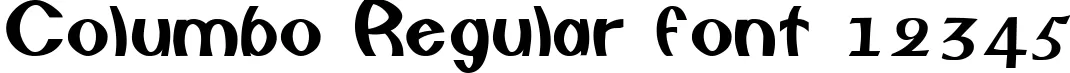 Dynamic Columbo Regular Font Preview https://safirsoft.com