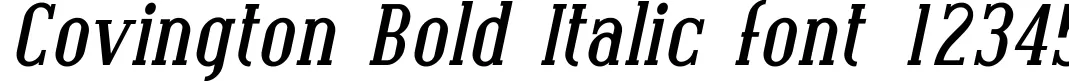 Dynamic Covington Bold Italic Font Preview https://safirsoft.com