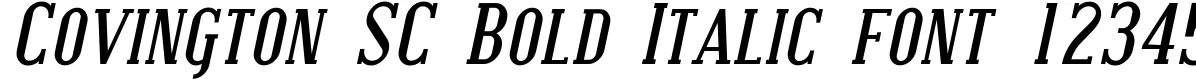 Dynamic Covington SC Bold Italic Font Preview https://safirsoft.com