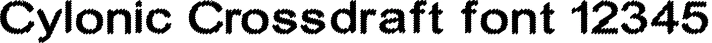 Dynamic Cylonic Crossdraft Font Preview https://safirsoft.com