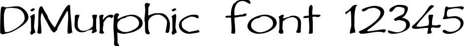Dynamic DiMurphic Font Preview https://safirsoft.com
