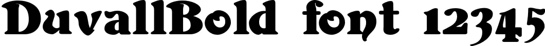 Dynamic DuvallBold Font Preview https://safirsoft.com