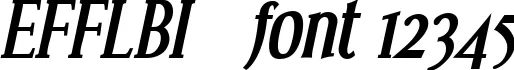 Dynamic EFFLBI   Font Preview https://safirsoft.com