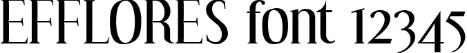 Dynamic EFFLORES Font Preview https://safirsoft.com