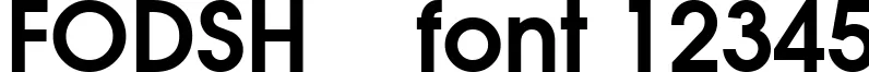 Dynamic FODSH    Font Preview https://safirsoft.com