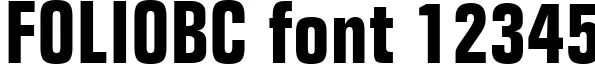 Dynamic FOLIOBC Font Preview https://safirsoft.com